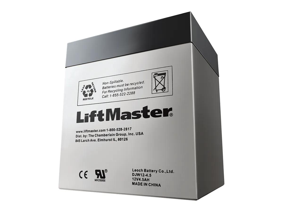 LiftMaster battery backup unit, the 485LM 12 volt battery for DC openers
