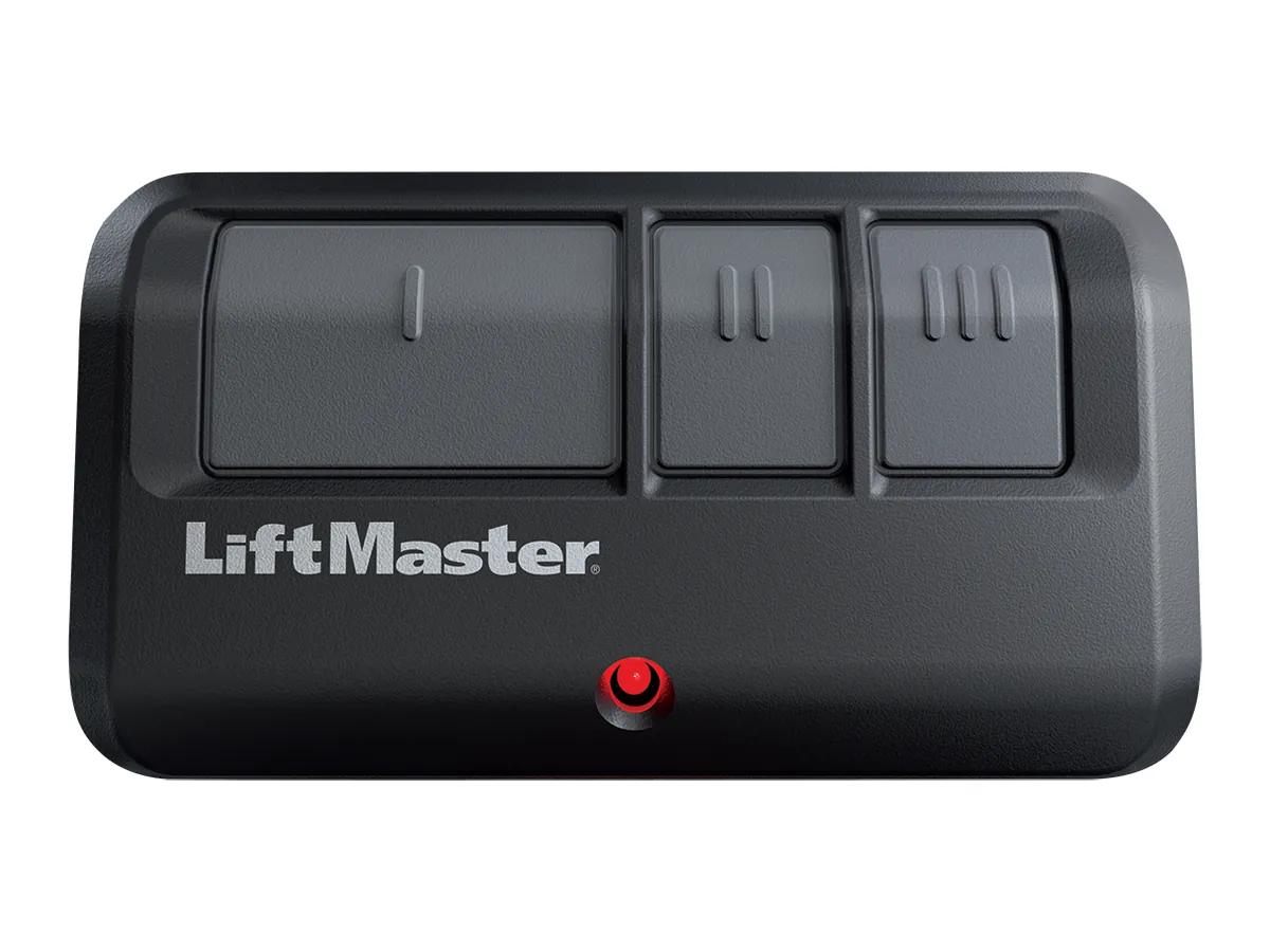 How to program a LiftMaster remote like this 893MAX three button visor remote