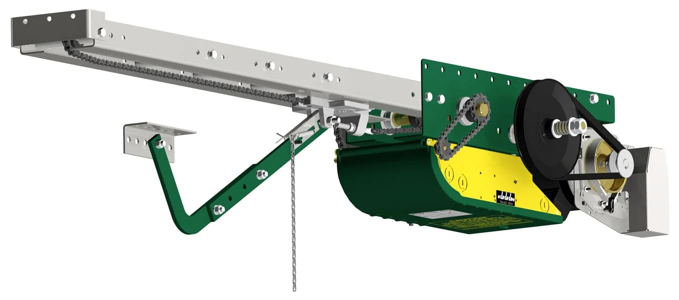 Manaras Manaras-Opera OTBH Heavy-Duty Commercial Trolley Operator with Solenoid Brake — Trolley operators, Door operators