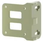 Manaras Manaras BRACKET111 Mounting bracket – Cast steel hood angle mounting bracket - Applies to OMJ — Mounting & drive hardware, Accessories