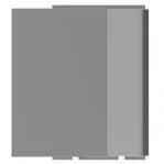 Manaras Manaras SPLASH003 Splash-proof cover – Splash proof operator cover 30" H x 22" W x 16" D - Applies to OPJ — Operator options & kits, Accessories