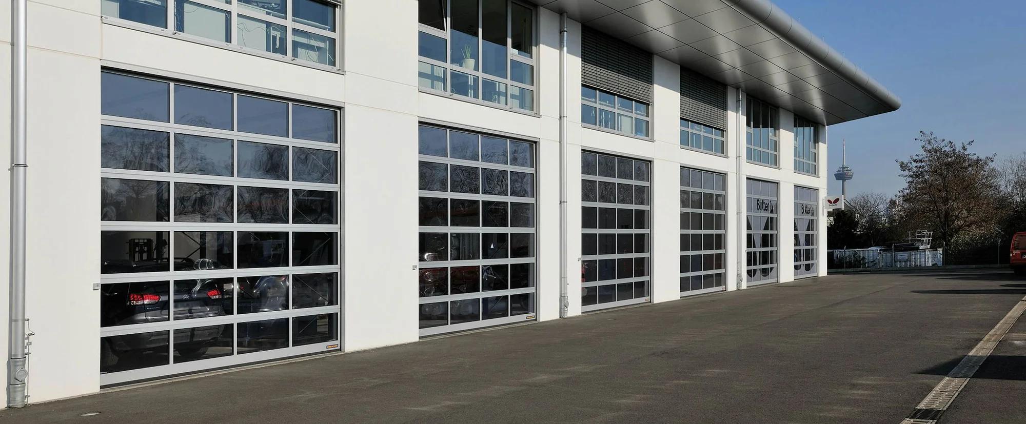 Hörmann 720A Aluminum Full-View Door — Commercial Sectional Doors, Commercial doors