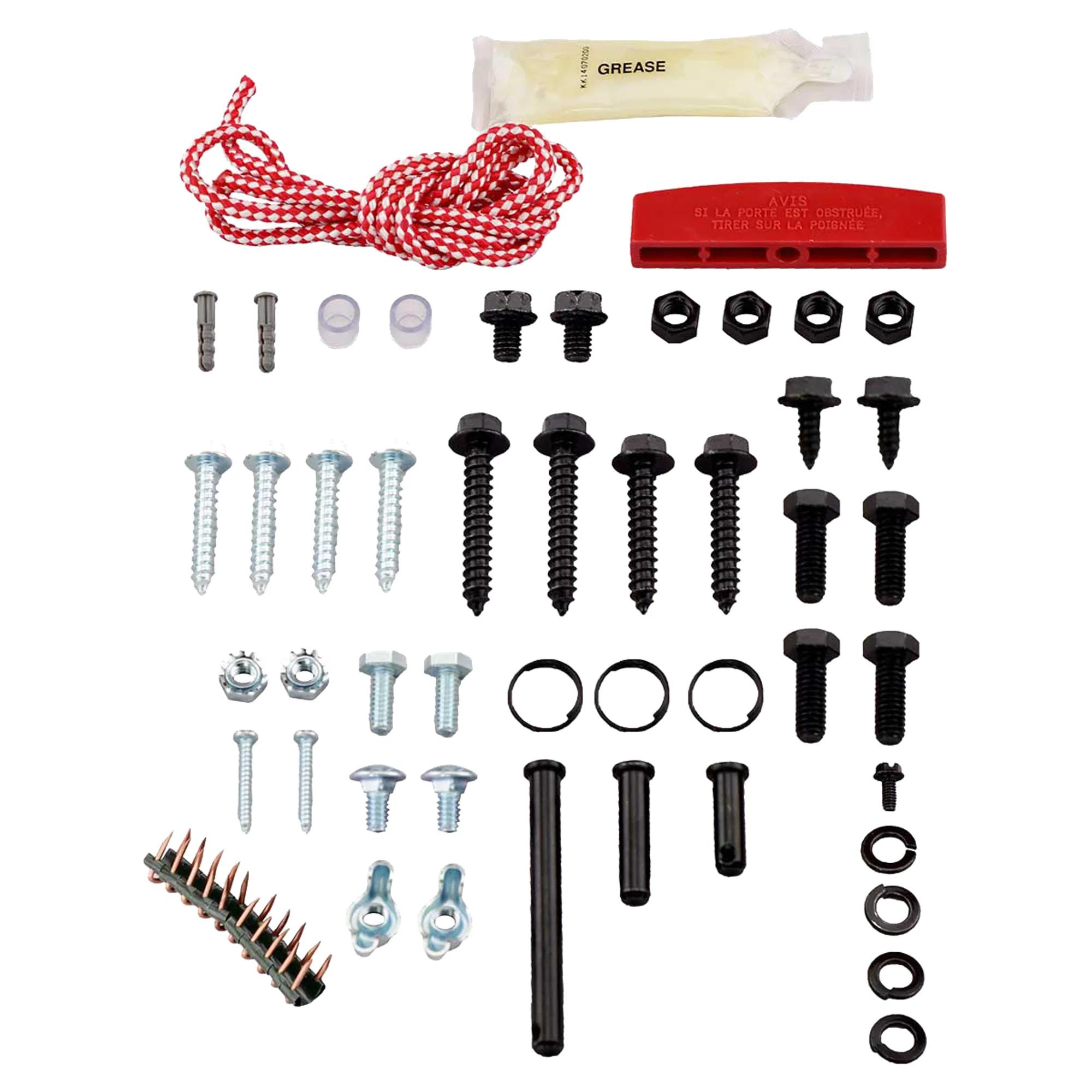 LiftMaster Universal Hardware Kit, model 041A2770-17 — Brackets & hardware, Replacement parts