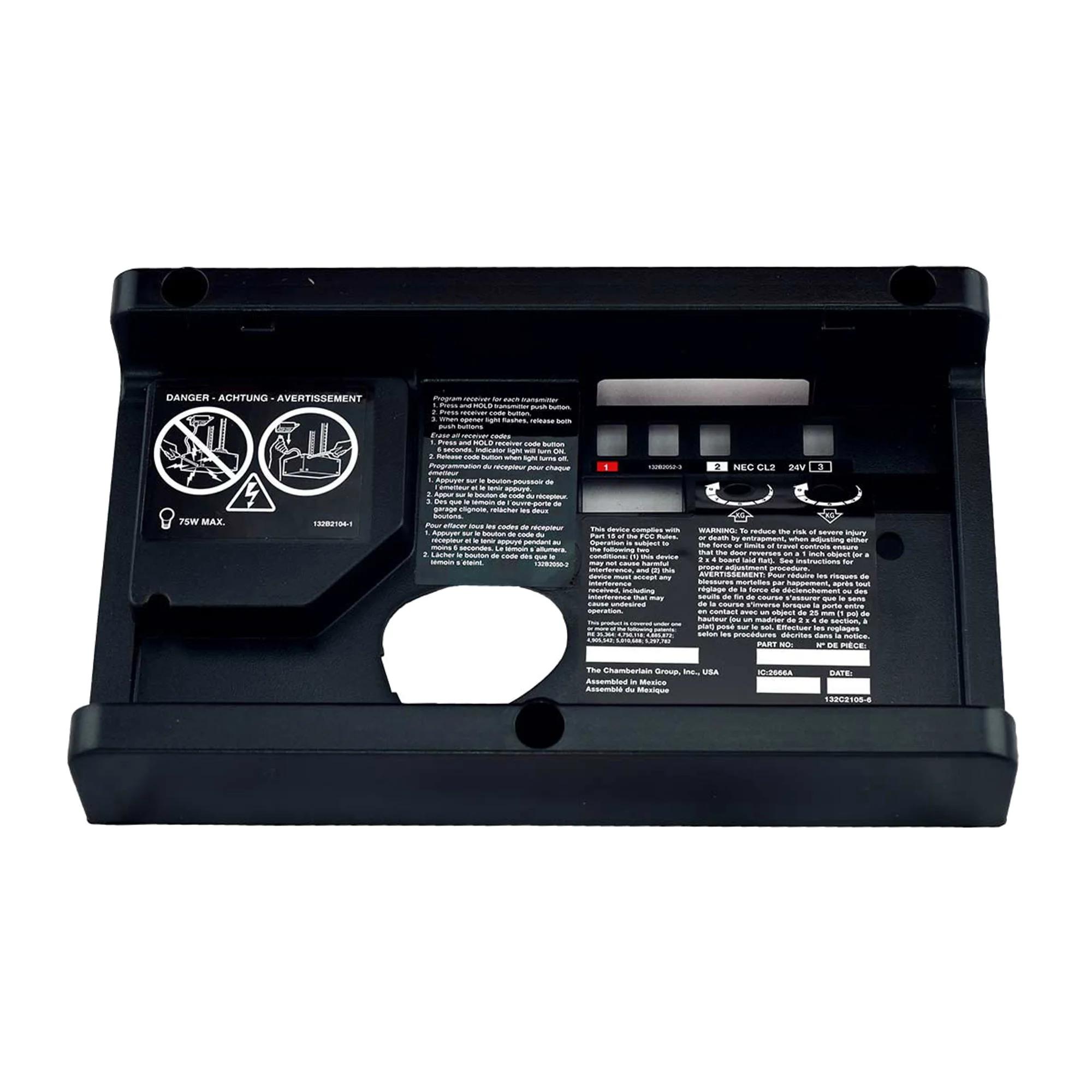 LiftMaster End Panel, model 041A4888 — Light covers & end panels, Replacement parts