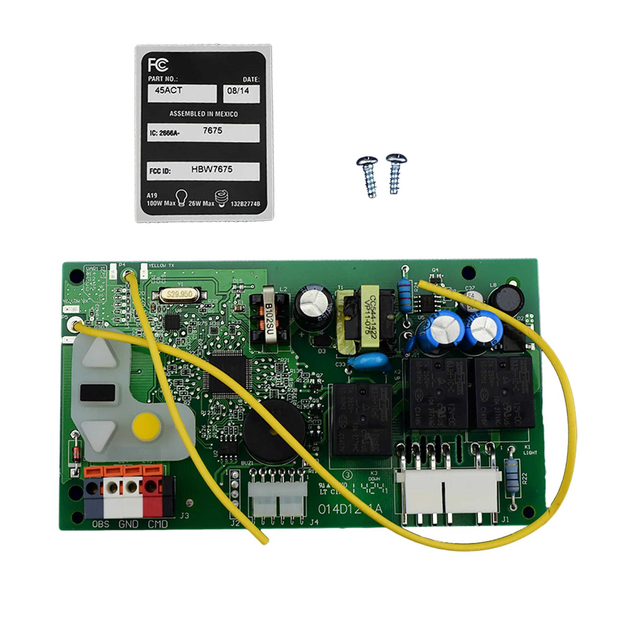 LiftMaster RECEIVER LOGIC BOARD, 2.0, model 041D7675 — Logic boards & control boards, Replacement parts