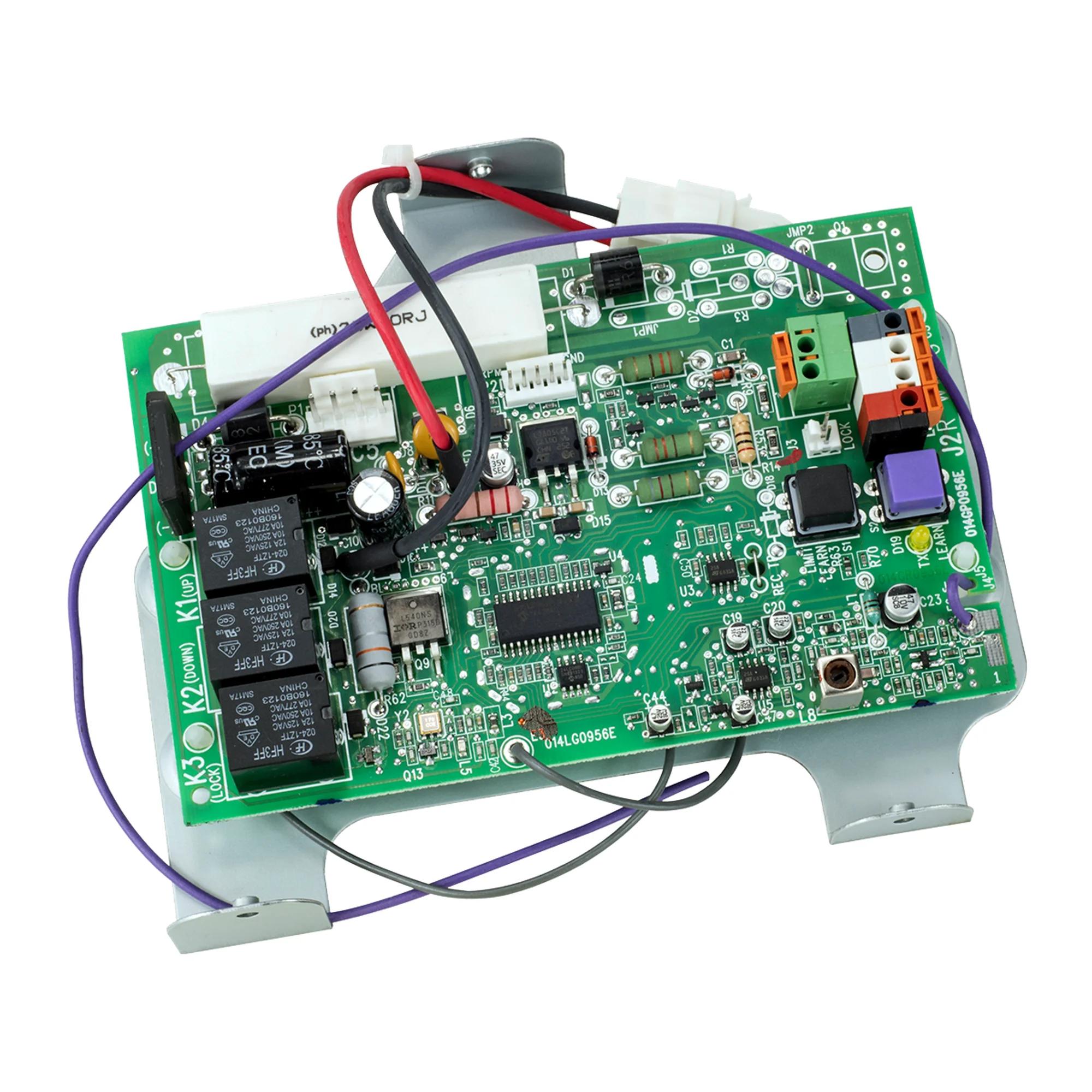LiftMaster RECEIVER LOGIC BOARD, 390MHZ, model 041DJ001B-390 — Logic boards & control boards, Replacement parts