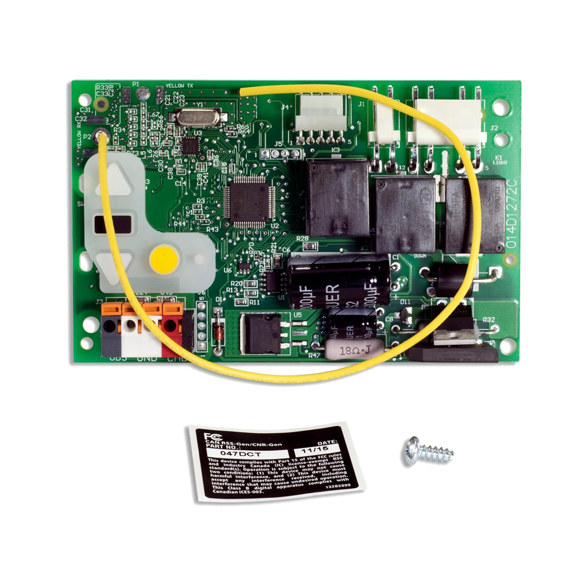 LiftMaster RECEIVER LOGIC BOARD, SECURITY+ 2.0, NON MYQ®, model 047DCT — Smart Garage & myQ, Smart & myQ