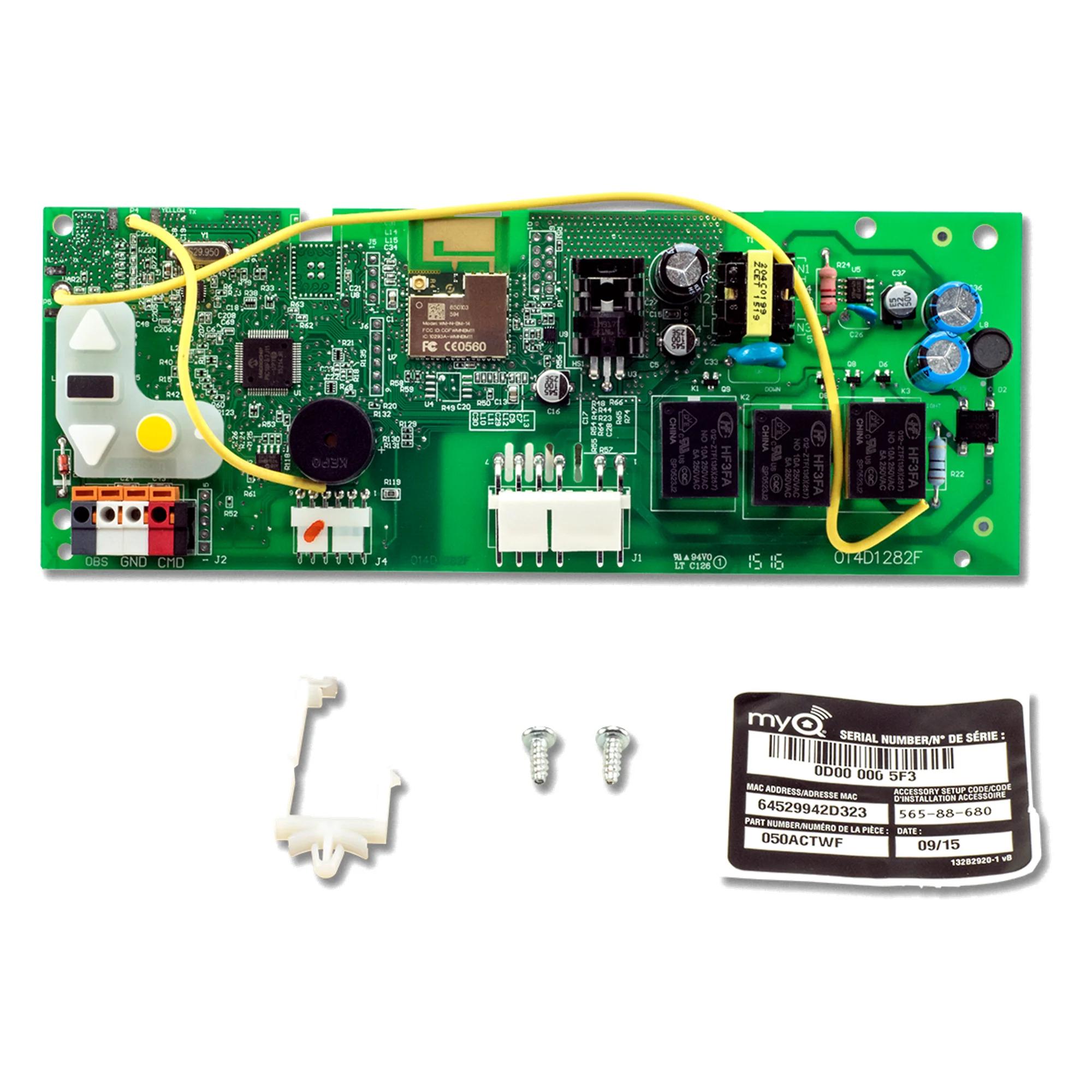 LiftMaster RECEIVER LOGIC BOARD, AC, WI-FI®, model 050ACTWF — Logic boards & control boards, Replacement parts
