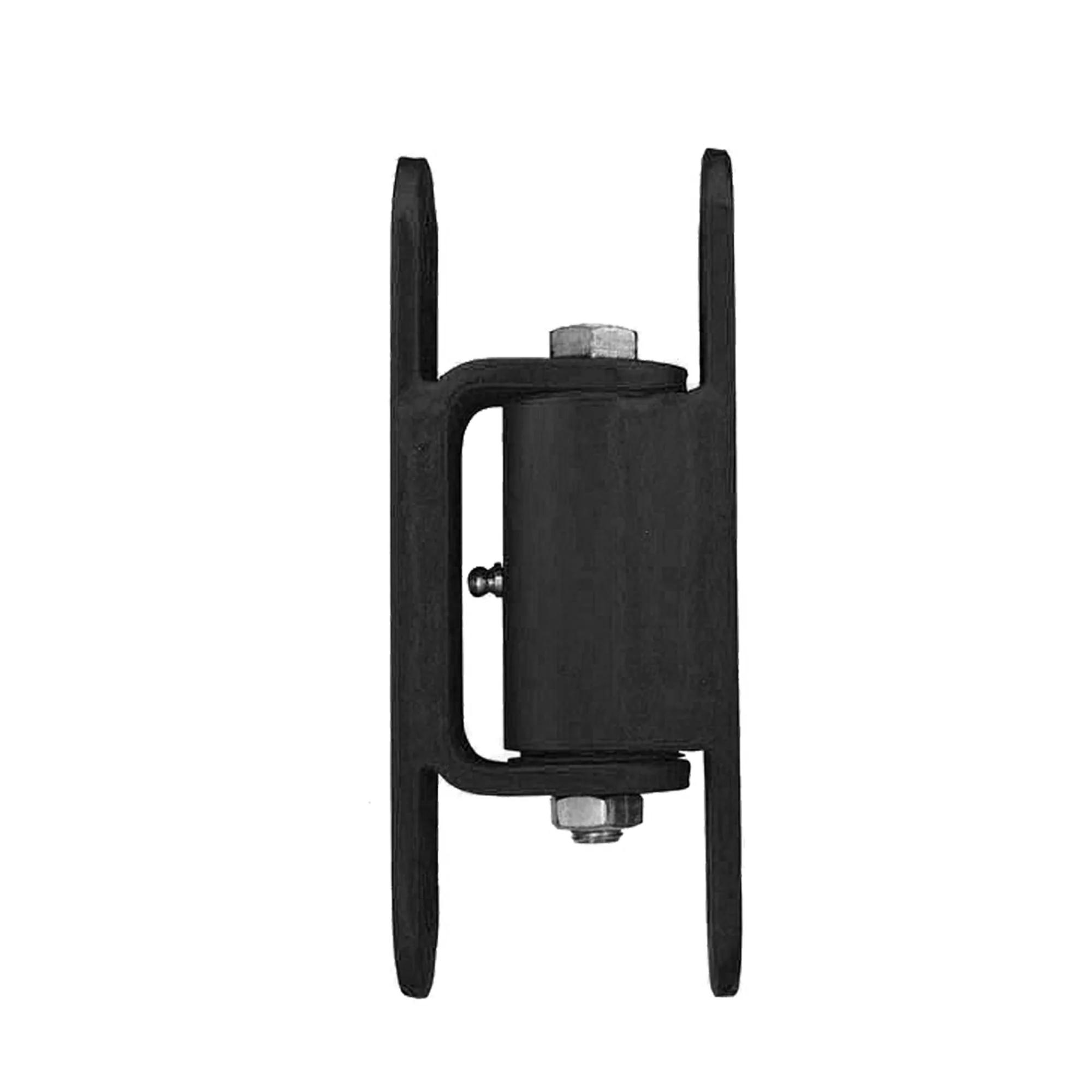 LiftMaster Standard Hinge Bolt to Gate, Bolt to Post (Black Powder Coat), model 2150B — Gate & Barrier Operators, Gate & barrier operators