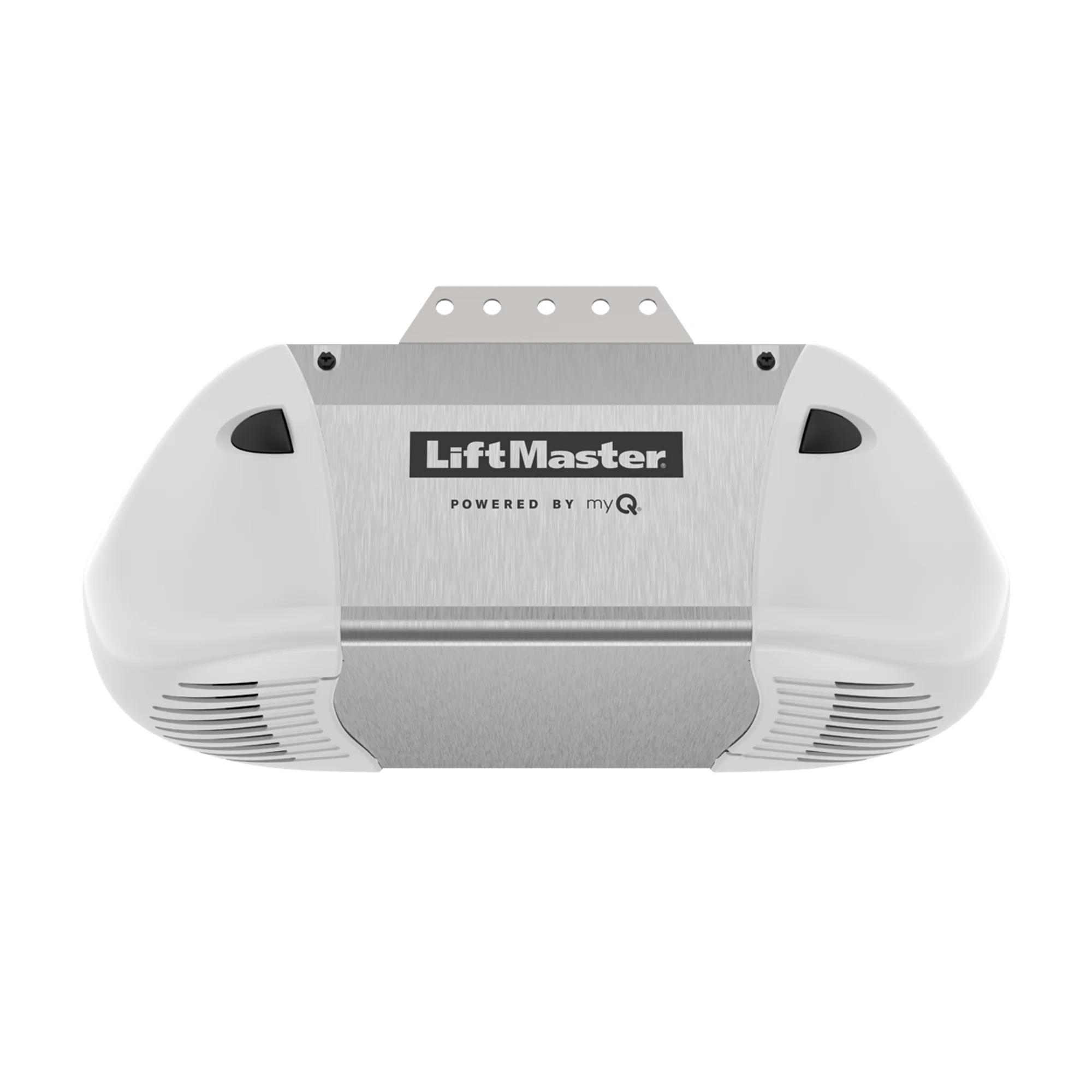 LiftMaster ½ HP AC Chain Drive Wi-Fi® Garage Door Opener with Integrated Bluetooth Technology, model 83650-267MC — Belt-drive openers, Residential openers