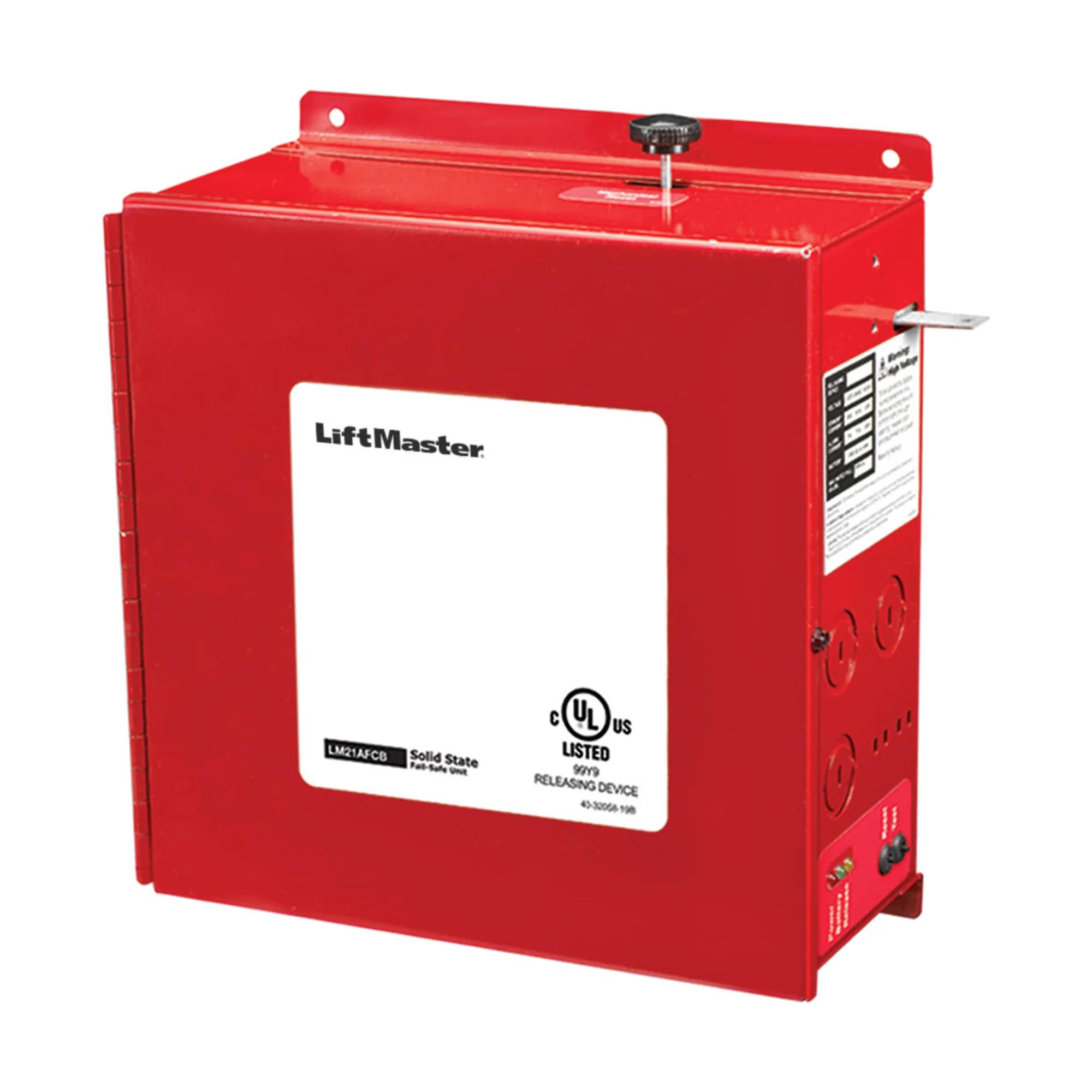 LiftMaster Advanced Fire Control Release Device, model LM21-AFCB — Garage Door Safety Sensors, Safety & sensors