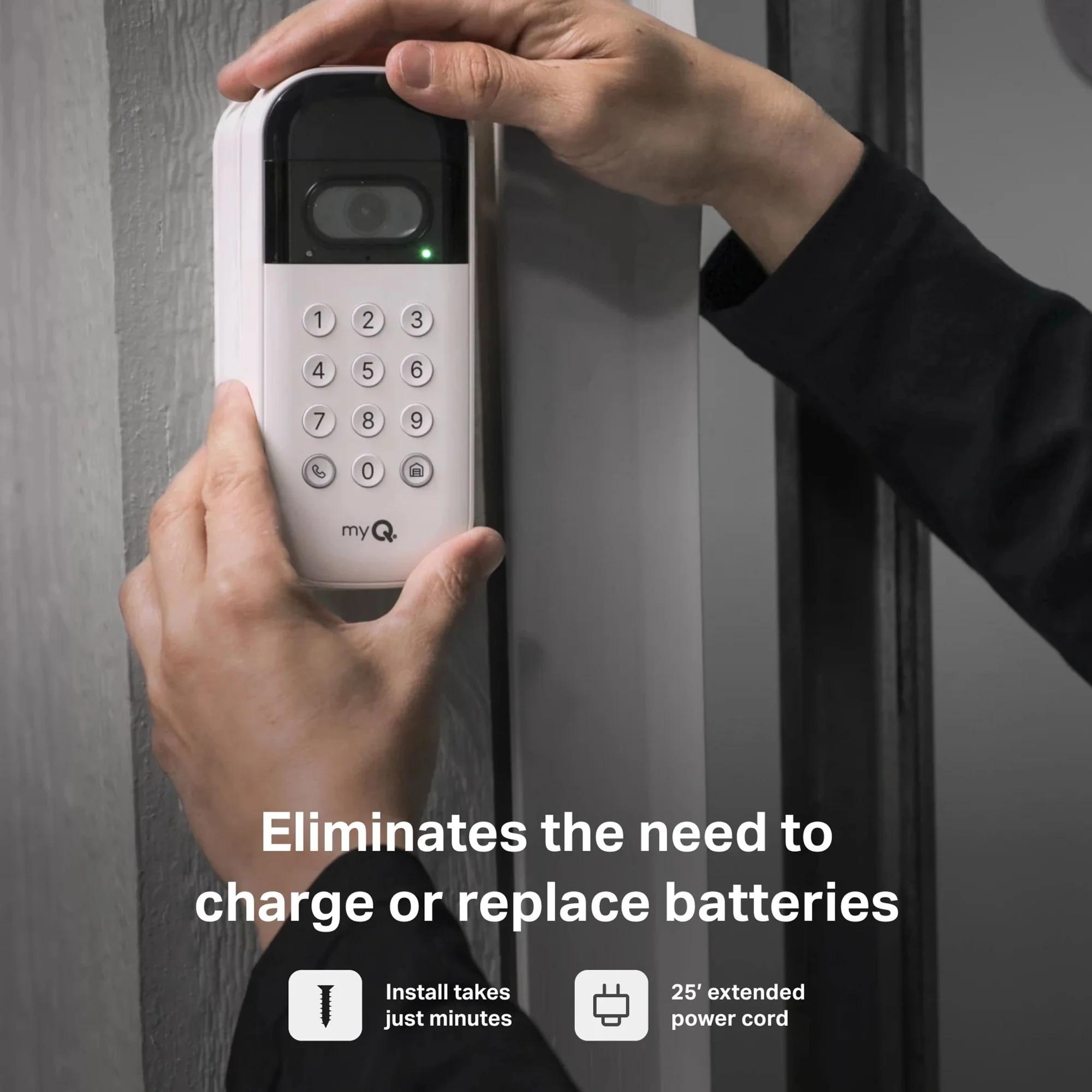 LiftMaster Smart Garage Video Keypad Power Adapter Kit — photo 3