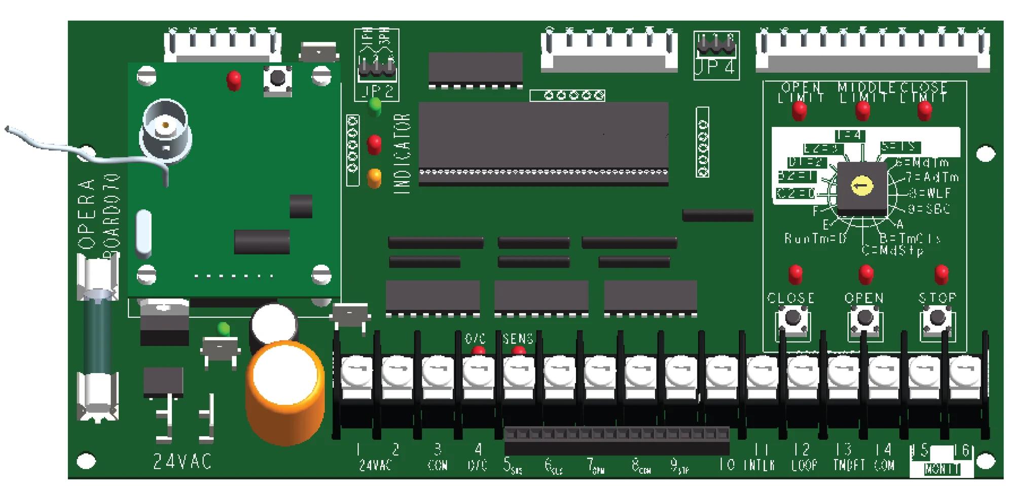 Manaras Manaras BOARD070ER Control board – Replacement control board (no monitoring) — Controls & Control Boards, Controls & boards