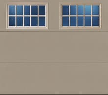 Amarr Classica Flush garage door in Vancouver, BC — Up and Down Garage Doors