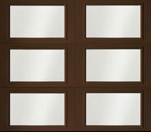 Amarr Classica Full View garage door in Vancouver, BC — Up and Down Garage Doors
