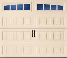 Amarr Heritage Carriage House garage door in Vancouver, BC — Up and Down Garage Doors