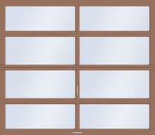 Amarr Vista garage door in Vancouver, BC — Up and Down Garage Doors