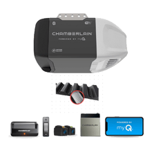Chamberlain B2210TMC garage door opener in Vancouver, BC — Up and Down Garage Doors