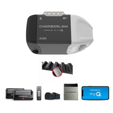 Chamberlain B2211TMC garage door opener in Vancouver, BC — Up and Down Garage Doors
