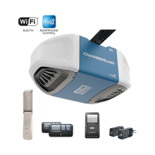 Chamberlain B550 garage door opener in Vancouver, BC — Up and Down Garage Doors
