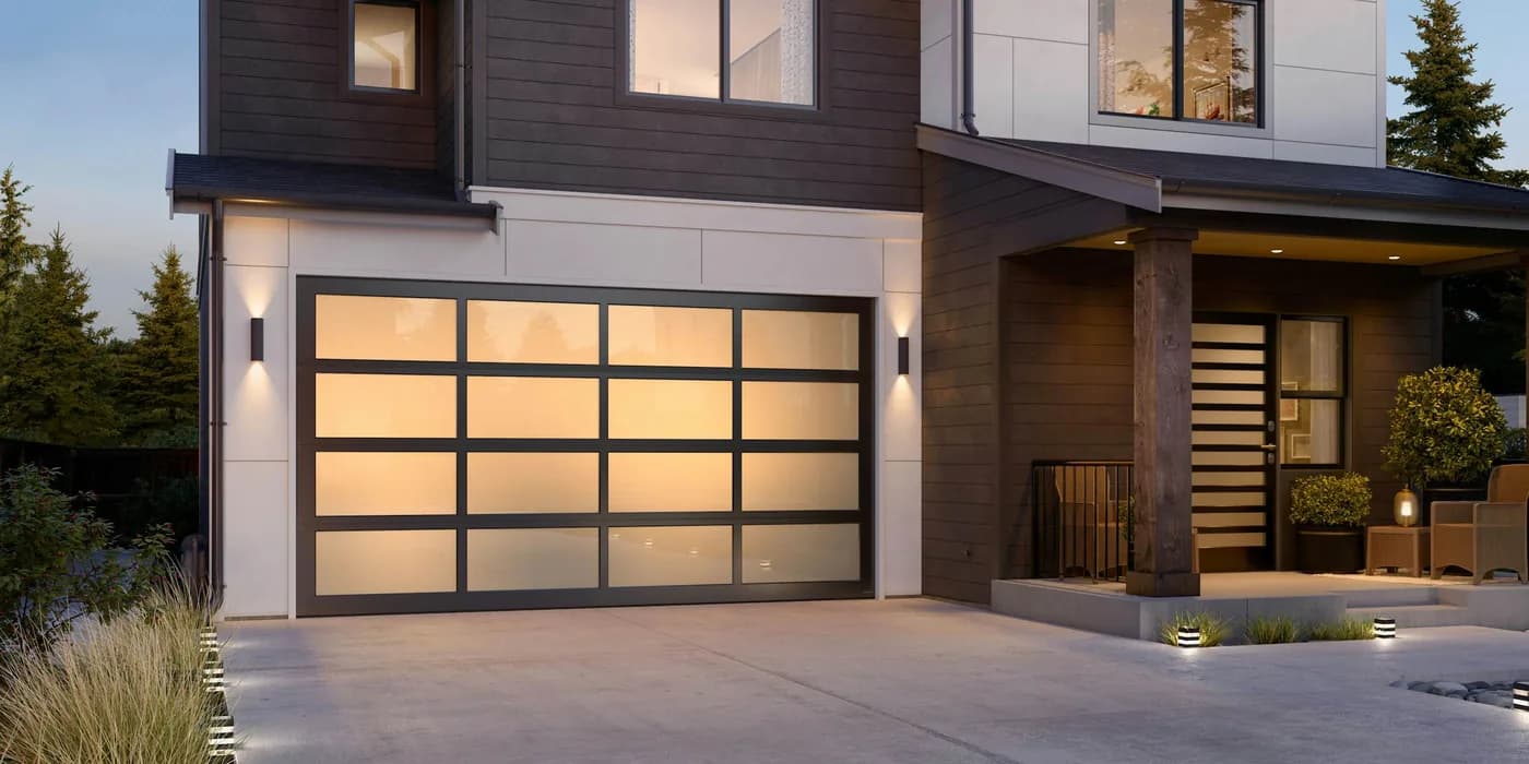 Luma Classic 7400 — Full-view aluminum door