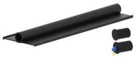 Manaras Manaras SENSEDGE045 Sensing edge – Air hose with rubber profile for pneumatic edge to be built in the field — Garage Door Safety Sensors, Safety & sensors