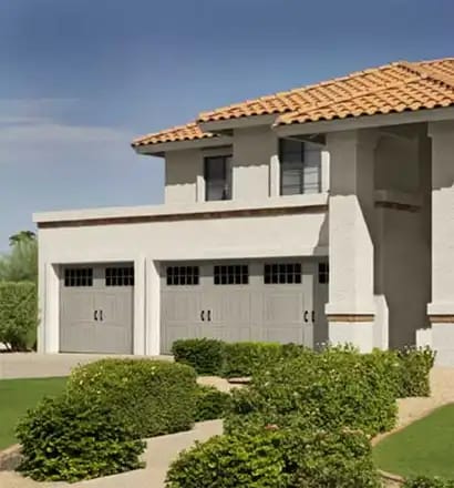 Amarr Classica carriage house style residential garage door