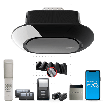 Chamberlain B4613TMC garage door opener in Vancouver, BC โ Up and Down Garage Doors