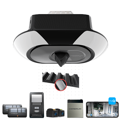 Chamberlain B6753STMC garage door opener in Vancouver, BC โ Up and Down Garage Doors