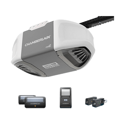 Chamberlain C400 garage door opener in Vancouver, BC โ Up and Down Garage Doors