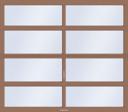 Amarr Vista garage door in Vancouver, BC โ Up and Down Garage Doors