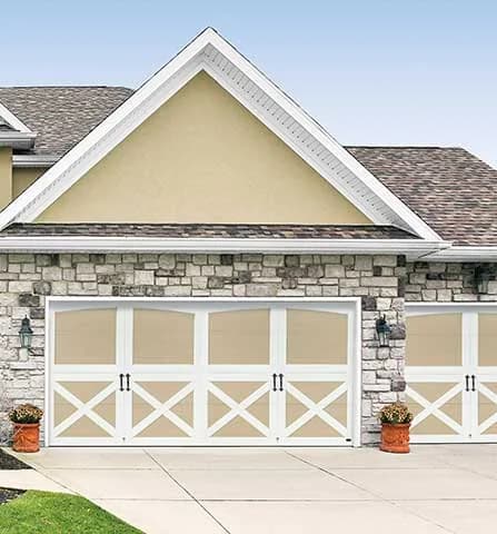 Amarr Carriage Court, model CC4000 — Residential Garage Doors, Residential doors