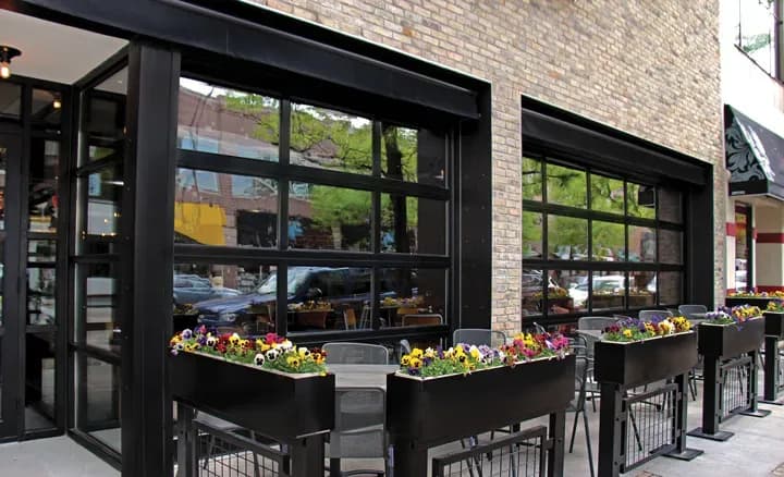 Raynor AlumaView — Commercial Sectional Doors, Commercial doors