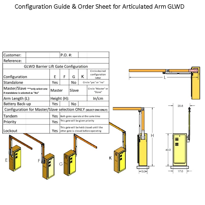 GDI GDI Articulating Barrier Arm — photo 2