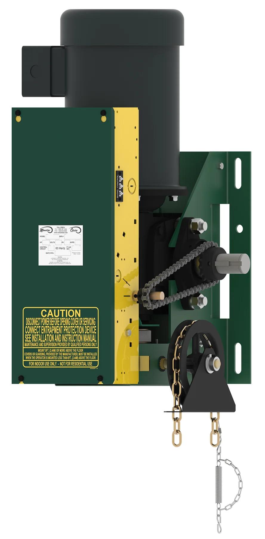 Manaras Manaras MGH Very Heavy-Duty Industrial Gearhead Operator — Jackshaft operators, Door operators