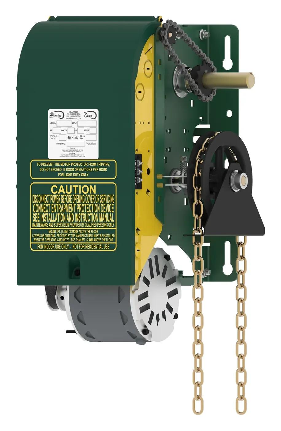OMH — Medium-duty jackshaft with chain hoist