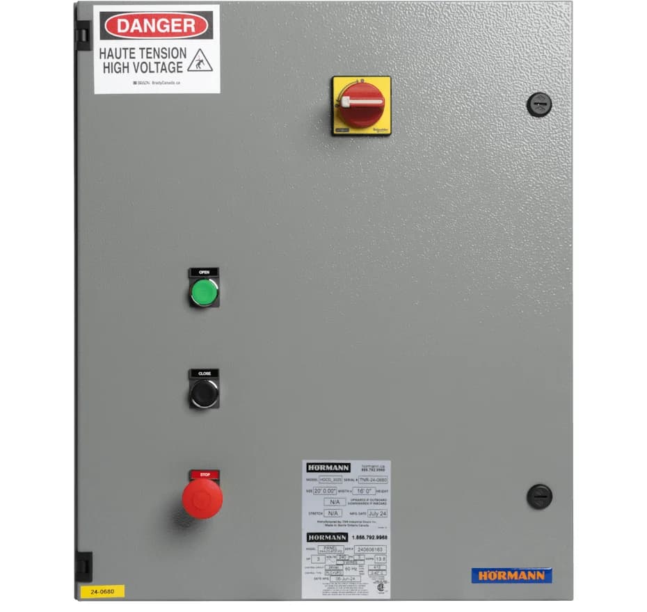 Hörmann NEMA 4 (IP66) PLC Control, model NEMA 4 PLC — Residential Garage Door Openers, Residential openers