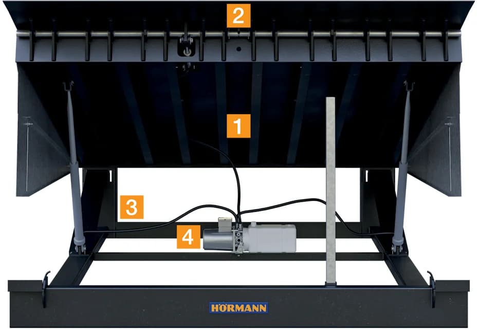 Hörmann HLS-2 Hydraulic Dock Leveler — photo 4