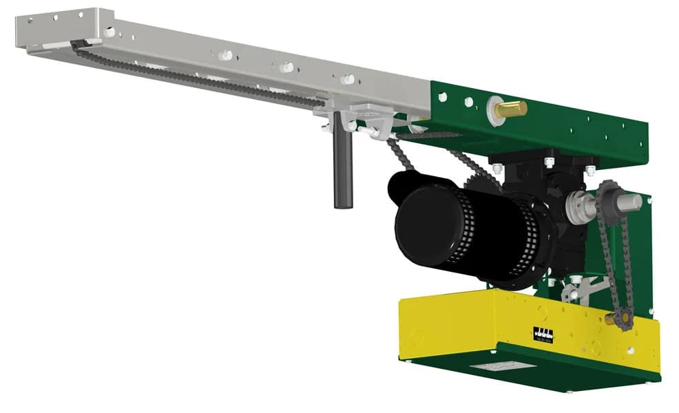Manaras Manaras MGSL Heavy-Duty Industrial Gearhead Sliding Door Operator — Sliding door operators, Door operators