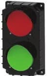 Manaras Manaras TRAFFIC036B Traffic light – Red and green LED 4-1/4'' traffic lights — Traffic lights, beacons & horns, Accessories