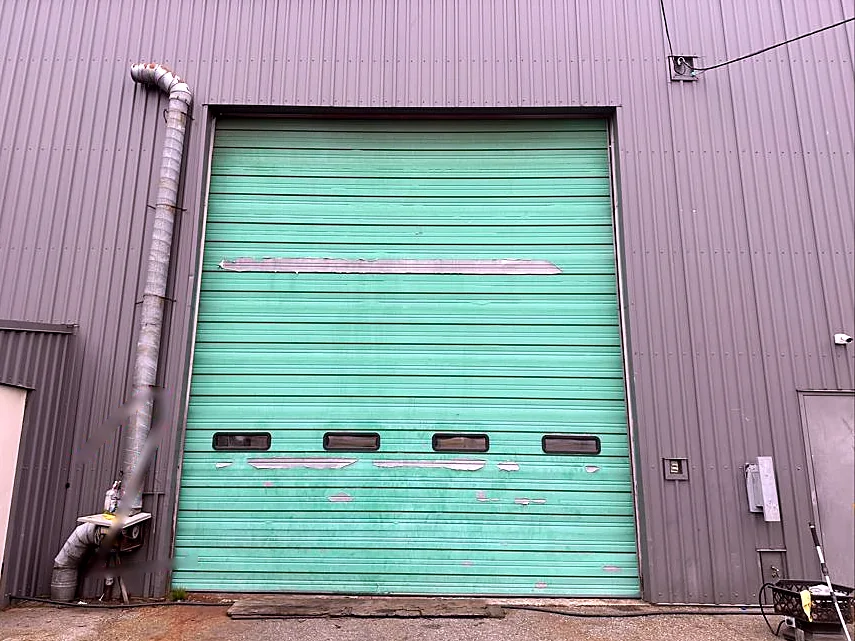Industrial overhead door — Industrial building, Up & Down Garage Doors job