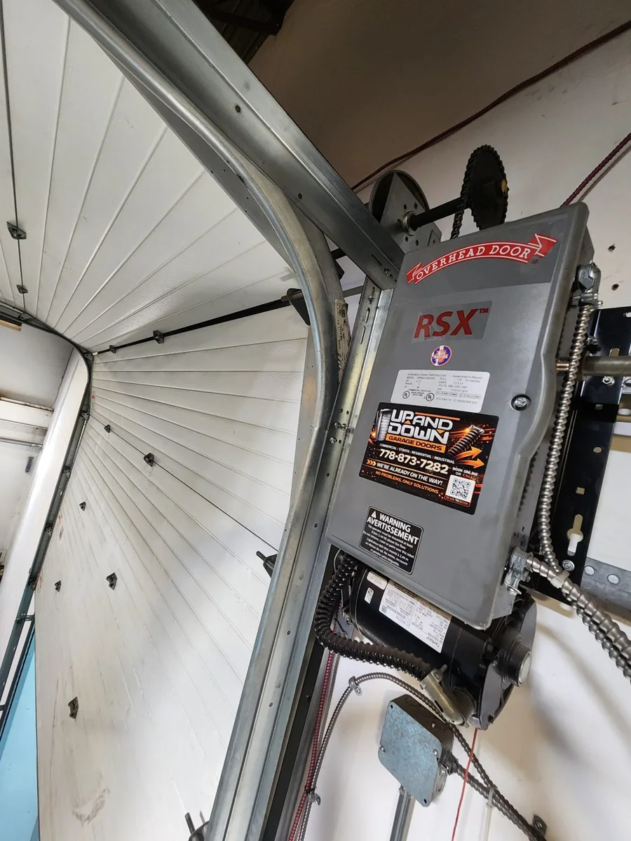 Track & roller alignment — real Up & Down job